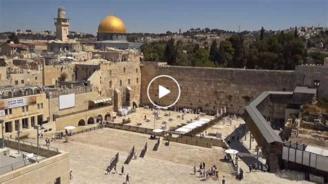 【LIVE】 Webcam Western Wall